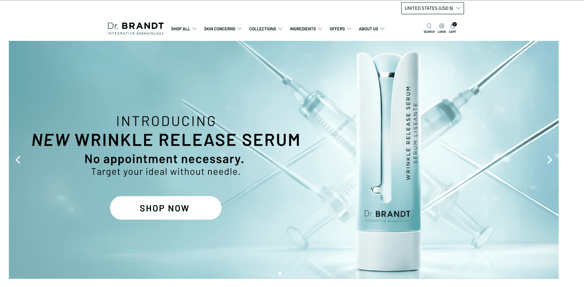 Dr. Brandt Skincare — the brand we helped grow organic revenue by 334% in 73 days