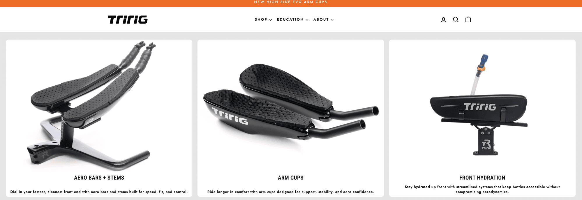 TriRig homepage